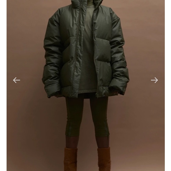 Yeezy Season 3 Women's Green Camo Heavy Knit Tee - Picture 2 of 4